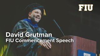 David Grutman Commencement Speech [upl. by Olaznog9]