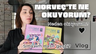 NORVEÇTE NE OKUYORUM SINAVIM NASIL GEÇTİOKUL BİTİNCE YAPACAĞIM NORVEÇTE OKUMAKnorveçvlog130 [upl. by Kellene159]