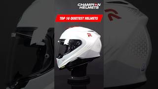 Top 10 Quietest Helmets of 2025  Out Now  ChampionHelmets helmet review top10 motorcyclegear [upl. by Dragon]