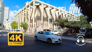 4K Ultra FullHD Virtual walking in Tel Aviv Allenby st  Carmel mkt  Dizengoff center  Lego shop [upl. by Ahseiyn]