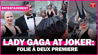 Lady Gaga stuns in Dior gown at Joker Folie à Deux Venice Film Festival premiere [upl. by Rasmussen]