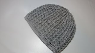 Crochet Uncinetto Cappello tutorial passo a passo [upl. by Grissel936]