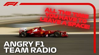 F1 Team Radio But The Drivers Keep Getting Angrier [upl. by Hussein]