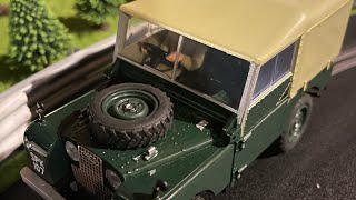 Scalextric Land Rover Series 1  C4441  Test Lap ScalextricInMyGarage1 [upl. by Worlock831]