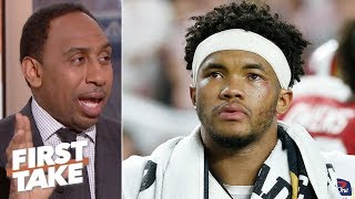 Kyler Murray is too small to be No 1 pick in NFL draft  Stephen A Smith  First Take [upl. by Held]