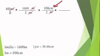 1 Conversiones Quimicas [upl. by Tiernan]