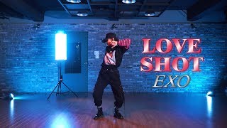 EXO엑소  Love Shot 러브 샷 안무 커버댄스 거울모드  Cover Dance Mirror Mode [upl. by Ahsiym624]