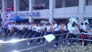 京都橘高校吹奏楽部 Kyoto Tachibana Band 2018 女子プロ野球開幕戦 野外演奏 1 [upl. by Boyer]