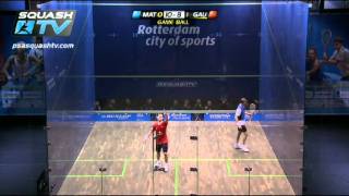 Squash  Nick Matthew v Gregory Gaultier  2011 PSA WORLD SQUASH OPEN Final Highlights [upl. by Nahtnanhoj936]