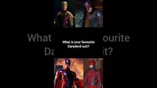 What is your favourite Daredevil suit shorts [upl. by Stroup882]