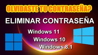 ✨Olvidaste tu CONTRASEÑARestablecer CONTRASEÑA Windows 111081 SIN Pérdida de DatosSIN Programas [upl. by Droc]