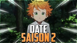 LA DATE DE LA SAISON 2 DE THE PROMISED NEVERLAND [upl. by Hanni298]