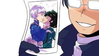 He kissed a guy Tododeku Animatic [upl. by Ellasal]