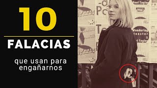 ✅ Las 10 FALACIAS más comunes con ejemplos [upl. by Seem]