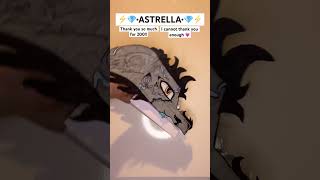 Introducing ASTRELLA ⚡️💎 Thank you SO MUCH for 200 subscribers 🩷  🌈🧁☀️ also new background [upl. by Poll]