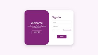 React Login And Register UI Template Using Bootstrap 5 [upl. by Aihsotan]