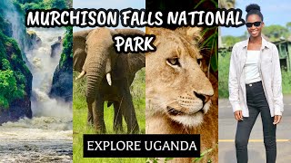 Exploring Murchison Falls National Park In Uganda Safari Drive amp Hiking To The Top Of The Falls [upl. by Suiluj904]