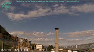 Zeitrafferaufnahme vom 14 Oktober 2024 der MagicliftWetterWebcam [upl. by Idram]