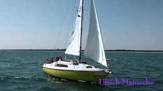 Sailboat Neptun 22  Segelyacht Neptun 22 quotCAVIA Porcellusquot [upl. by Nomelif]