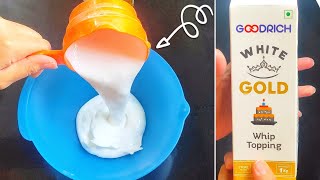 Whipping creamHow to make whipped creamWhipped Cream RecipeGoodrich Whipping Cream [upl. by Ahsenav]