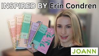 Inspired by Erin Condren Collection  JOANN  Life Planner [upl. by Geminian]