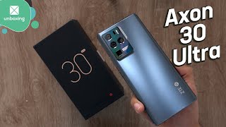 ZTE Axon 30 Ultra  Unboxing en español [upl. by Pollard]