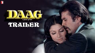 Daag  Official Trailer  Rajesh Khanna Sharmila Tagore  Raakhee  Yash Chopra  Old Movie Trailer [upl. by Helen]