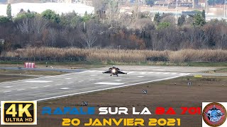 Deux RAFALE à Salon de Provence 20 Janvier 2021 Décollages et Atterrissages [upl. by Ximenez170]