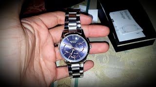 Sekonda Mens Stainless Steel Silver Watch Unboxing [upl. by Corin]