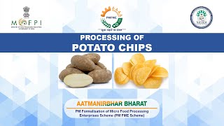 PowerPoint Presentation on Potato Chips Processing under PMFME Scheme  ENGLISH [upl. by Ming]