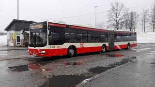 MAN NG313 Lions City G 3384 MZA Warszawa linia 731 ♪ ZF ♪ [upl. by Lauryn]