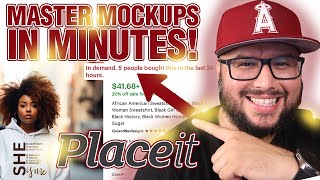 Placeitnet Tutorial Mastering Mockups in Minutes [upl. by Attelrac]