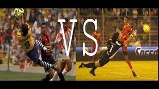 Jorge Campos VS Higuita 2017 [upl. by Yvi587]