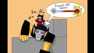 Sunstreaker vs Sideswipe transformers g1 [upl. by Pacificas]