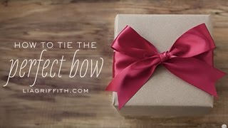 How to Tie the Perfect Bow [upl. by Marelda570]