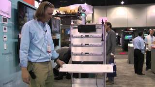 NewComm Technologies presents The ClearOne Beamforming Microphone Array at INFOCOMM 2012 [upl. by Clarkson]