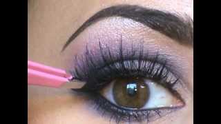 How to apply strip lashes [upl. by Aneehsyt]