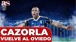 SANTI CAZORLA FICHA por el REAL OVIEDO así se ANUNCIÓ de forma OFICIAL su REGRESO a CASA  AS [upl. by Yetac536]