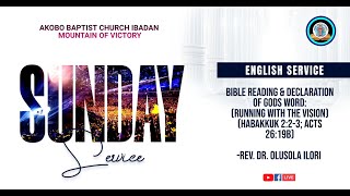 33RD SUNDAY IN YEAR 2024  ENGLISH SERVICE [upl. by Rains]