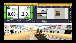 Trimble Roadworks 3D Simulator [upl. by Adamok]