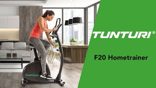 Tunturi Competence F20 Hometrainer  Fitness Fiets NL [upl. by Sukcirdor]