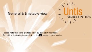 Untis 2016  General and timetable views [upl. by Atiker]