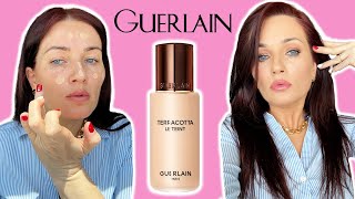 Terracotta Le Teint Foundation Review by Guerlain [upl. by Milburr]