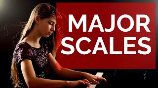 Major Scales  the most common scales in western music  music theorist [upl. by Sidman679]