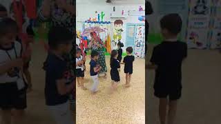 Butterfly Pre School Keshod Umbrella dance masti [upl. by Anyek]