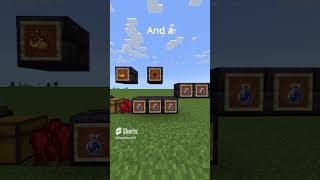 How to Make a Potion of Regeneration in 60 Seconds or Less minecraft minecraftguide potion [upl. by Peggi]