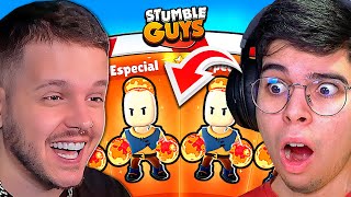 😱 esse YOUTUBER me deu MUITA SORTE na nova roleta ESPECIALStumble Guys GonGonOficial ‹ KHORTEX › [upl. by Ahsinev]