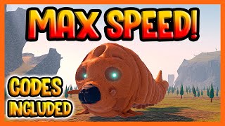 How Fast Is MAX MOTHRA LARVA  Roblox Kaiju Universe [upl. by Lovash]