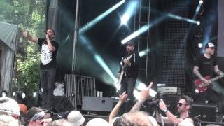 Mass Hysteria  Possitif A Bloc Live Heavy MTL 2014  Parc Jean Drapeau [upl. by Yarb]