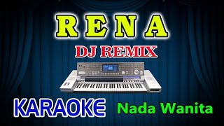 Rena Remix Karaoke Muhcsin Alatas HD Audio Nada Wanita [upl. by Ginder703]